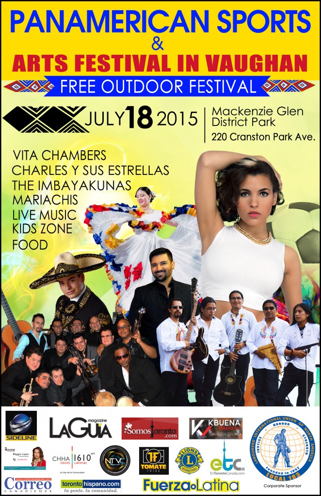 PANAMERICAN SPORTS & ARTS FESTIVAL IN VAUGHAN - Sponsors